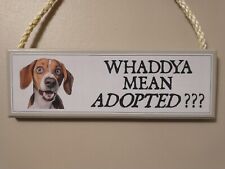 Beagle sign funny for sale  WISBECH