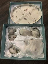 Mini conjunto de chá "Morning Meadows" BURTON & BURTON borboleta Lady Bug comprar usado  Enviando para Brazil