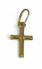Usado, Berloque pingente religioso cruz inchada crucifixo ouro amarelo 9 quilates sólido 375 comprar usado Usado, Berloque pingente religioso cruz inchada crucifixo ouro amarelo 9 quilates sólido 375 comprar usado  Enviando para Brazil