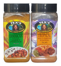Tex's Jamaican Style curry em pó e tempero tropical multiuso comprar usado  Enviando para Brazil