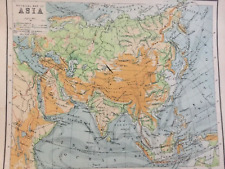 Antique asia map for sale  TORRINGTON
