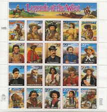 Usado, 1994 29 centavos Legends of the West folha completa de 20, Scott #2869, perfeito estado NH comprar usado Usado, 1994 29 centavos Legends of the West folha completa de 20, Scott #2869, perfeito estado NH comprar usado  Enviando para Brazil