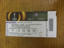 2015 ticket anderlecht d'occasion  Expédié en Belgium
