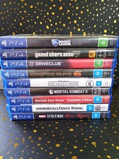 Lote grande PS4 Games X 9 PACOTE DE Horizon, Drive club, Mortal Kombat, Fenyx Rising comprar usado Lote grande PS4 Games X 9 PACOTE DE Horizon, Drive club, Mortal Kombat, Fenyx Rising comprar usado  Enviando para Brazil