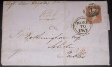 1846 entire sent for sale  GLASGOW