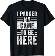 Paused game funny for sale  USA