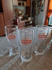 Bicchiere peroni birra usato  Zungoli