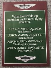 Aston martin lagonda for sale  WEYMOUTH