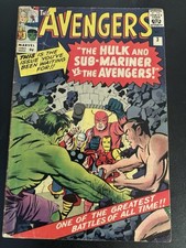 Avengers hulk submariner for sale  LINCOLN