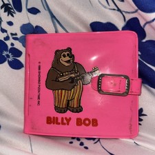 Carteira Showbiz Pizza Place Vintage Anos 80 Billy Bob 1986 Fatz Mitzi Rosa RARA comprar usado  Enviando para Brazil