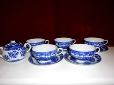 Filiżanki do Herbaty +Cukiernica. Porcelana Twarda.Japonia na sprzedaż  PL