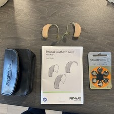 Pair phonak nathos for sale  NORWICH