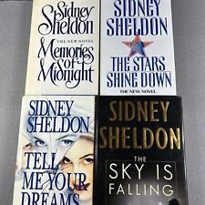 Sidney Sheldon 4 Hardcover Book Lot ~ Memories ~ Stars Shine ~ Dreams comprar usado  Enviando para Brazil