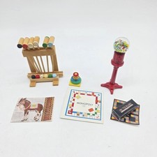 Juguetes miniatura para casa de muñecas 1:12 y juegos de mesa croquet segunda mano  Embacar hacia Mexico