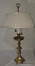 Brass candlestick table for sale  Bensenville