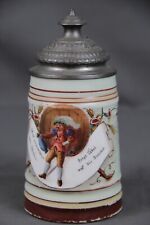Bierkrug porzellan bemalt gebraucht kaufen  Dachau