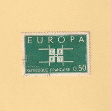 At8 francobollo 1963 usato  Ticengo