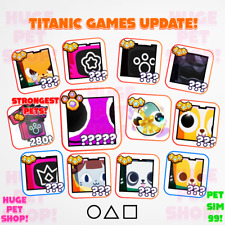 Titanic games pet for sale  Shipping to United States