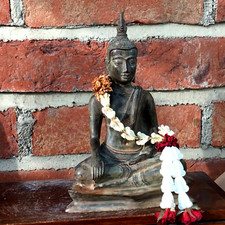 Bronze thai buddha for sale  MANCHESTER