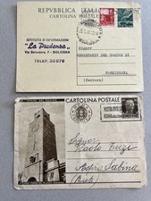 Lotto intero postale usato  Saronno