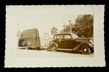 CAMPER TRAILER RV rebocado por Early Car RPPC 1920s comprar usado  Enviando para Brazil