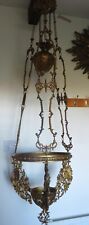 hanging oil lamp for sale  BEXHILL-ON-SEA