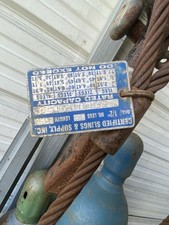 Steel cable sling for sale  Lakeland