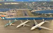 Usado, Gemini Jets 1:400 St Maarten (SXM) Airport conjunto de 3 aeronaves modelo de metal fundido LEIA comprar usado  Enviando para Brazil