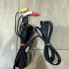 Conjunto oficial de cabo AV original do fabricante Sony PlayStation e cabo de alimentação PSX PS1 PS2 FAT comprar usado Conjunto oficial de cabo AV original do fabricante Sony PlayStation e cabo de alimentação PSX PS1 PS2 FAT comprar usado  Enviando para Brazil