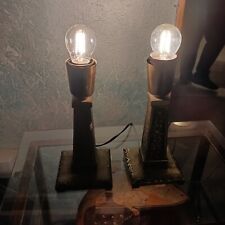 Coppia lampade ottone usato  Alcamo