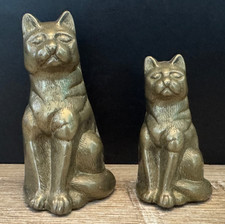 Vintage pair brass for sale  WIMBORNE