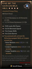 Usado, Diablo 4 💥 REINO ETERNO 💥 Ring of Sacrilegious Soul | 4GA BIS Endgame comprar usado  Enviando para Brazil