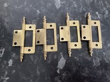 Brass hinges decorative for sale  UK