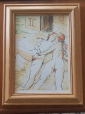 Erotic art print for sale  SALISBURY