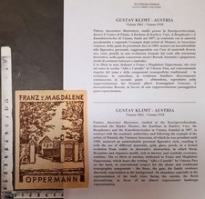 WUNDERKAMMER AN EXLIBRIS 147 - " OPPERMANN " - * GUSTAV KLIMT * - P comprar usado  Enviando para Brazil