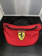 Bolsa Ferrari Fanny Pack Bordada Logotipo Vermelha Nova comprar usado Bolsa Ferrari Fanny Pack Bordada Logotipo Vermelha Nova comprar usado  Enviando para Brazil