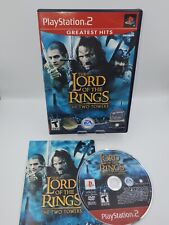 Lord of the Rings: The Two Towers (PlayStation 2 PS2, 2002) CIB Completo Testado comprar usado  Enviando para Brazil