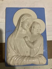 Vecchia ceramica madonna usato  Caserta