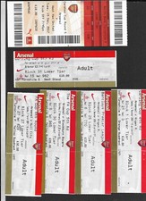 Complete ticket arsenal for sale  LONDON
