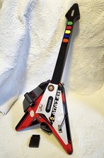 Otto's Axe The Simpsons PS2 Controle Guitar Hero Sem Fio COM DONGLE TESTADO!! comprar usado  Enviando para Brazil