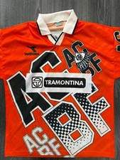 Camisa masculina grande original autêntica Diadora Carlos Barbosa futsal 1996 Home, usado comprar usado  Enviando para Brazil