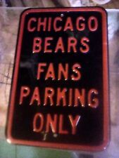 Chicago bears steel for sale  Warsaw