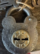 Antique vintage padlock for sale  TELFORD