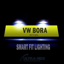 Usado, Vw Bora Xenon White Led Number Plate/Licença lâmpadas Upgrade * Venda * comprar usado  Enviando para Brazil