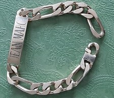 Gourmette bracelet homme d'occasion  France