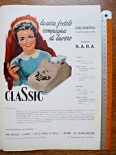 Pubblicità 1955 classic usato  Russi