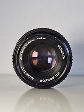 Obiettivo minolta rokkor usato  Pozzolo Formigaro