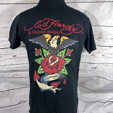 Camiseta Ed Hardy por Christian Audigier - Rosa águia média feita nos EUA, usado comprar usado  Enviando para Brazil