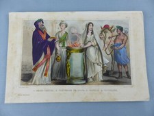 Gravure ancienne 1850 d'occasion  Alsting