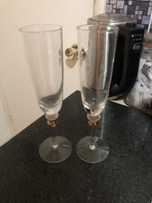 Champagne flutes for sale  PEACEHAVEN